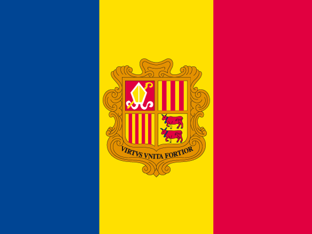 Andorra National Flag Download by Planätive.Worldflags