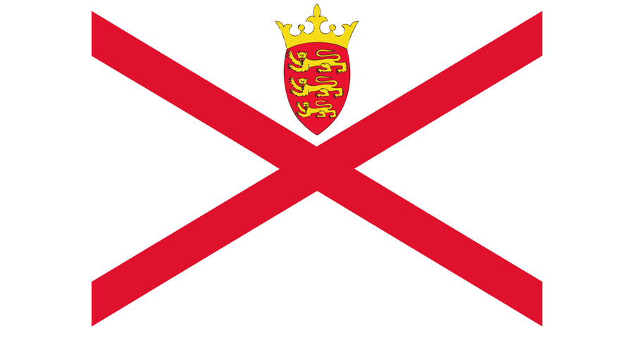 Jersey National Vector Flag