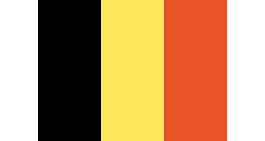 Belgium National Vector Flag