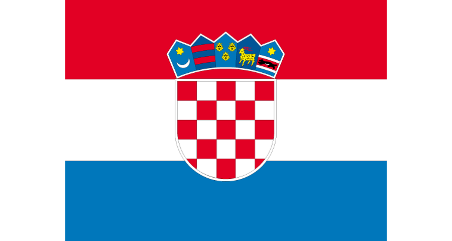 Croatia National Vector Flag