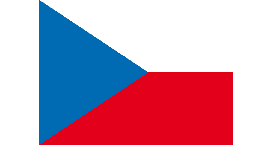 Czech Republic National Vector Flag