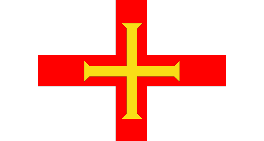 Guernsey National Vector Flag