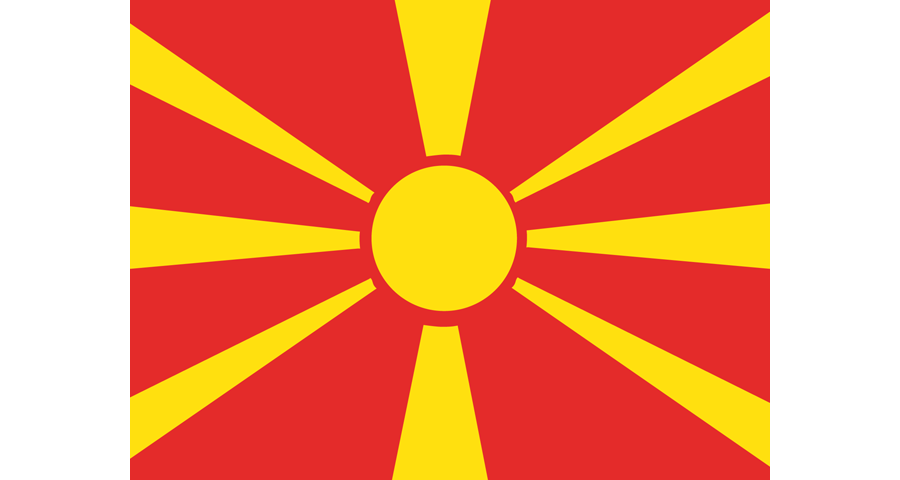 Macedonia National Vector Flag