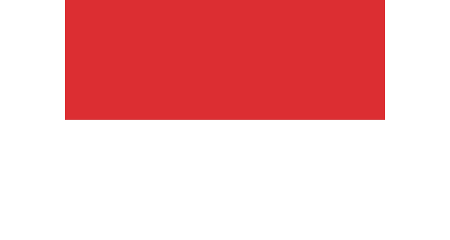 Monaco National Vector Flag
