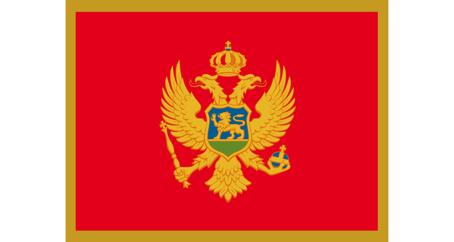 Montenegro National Vector Flag