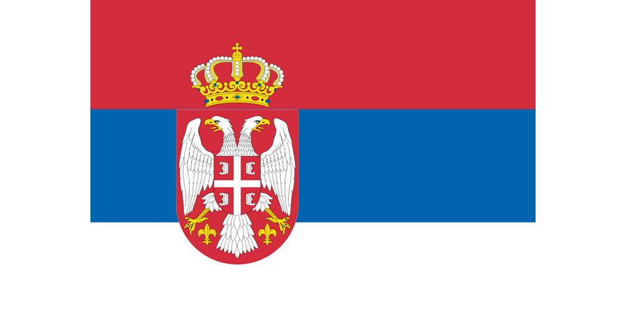Serbia National Vector Flag