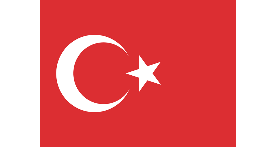 Turkey National Vector Flag