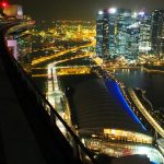 Der beste Blick auf Singapur ohne Eintritt zu bezahlen im Marina Bay Sands