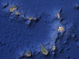 Planative.net - Satellitenbild von den Kapverdischen Inseln im Atlantic - (c)google earth