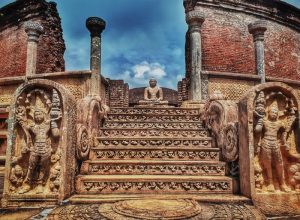 Polonnaruwa in Sri Lanka