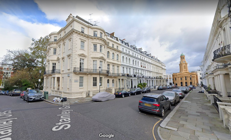 Drehorte aus 007, Spectre - James Bonds apartment - (c) google maps