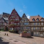 Marktplatz vn Miltenberg - einer der schönsten Orte Bayerns laut Planative. Bild von Lapping / Pixabay