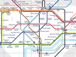 London U-Bahn Plan, (c) www.tfl.gov.uk
