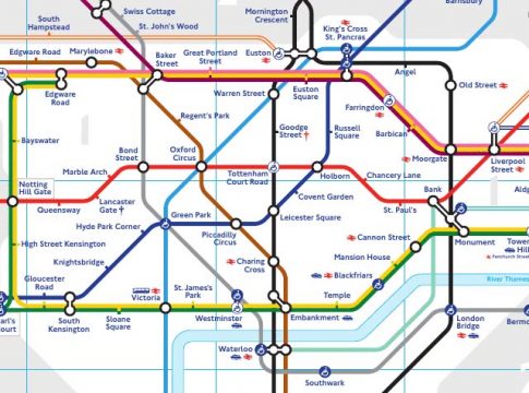 London U-Bahn Plan, (c) www.tfl.gov.uk