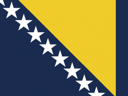 Bosnia-Herzegovina - National Flag Download by Planätive.Worldflags