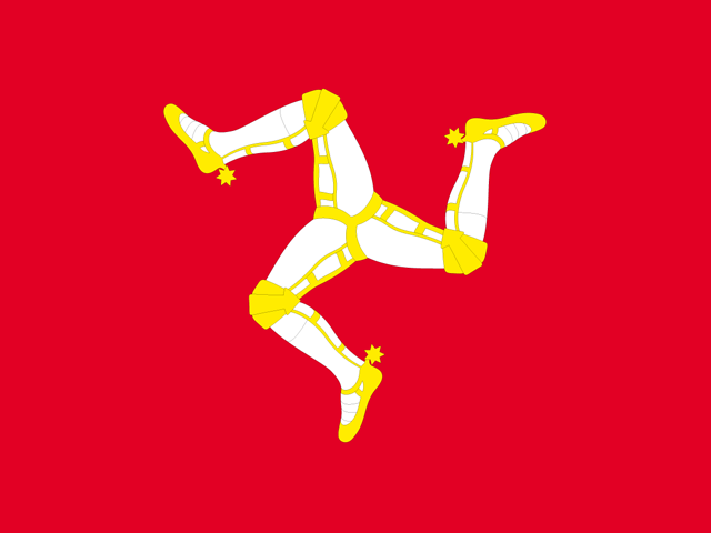 Isle of Man UK - National Flag Download by Planätive.Worldflags