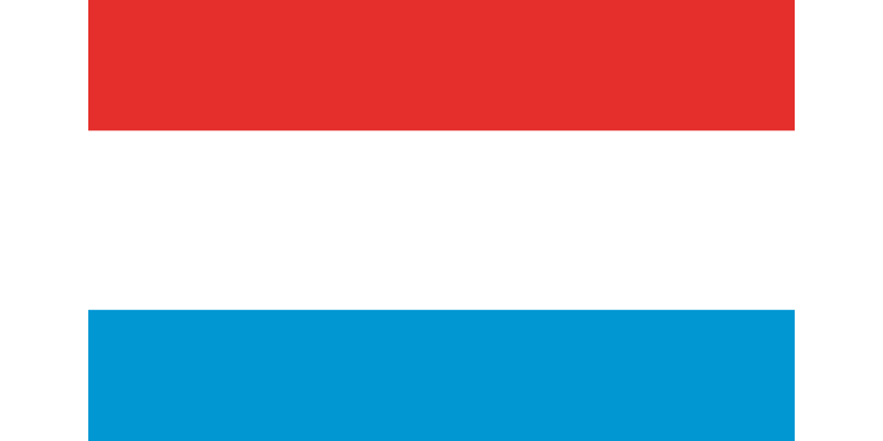 Luxembourg National Vector Flag