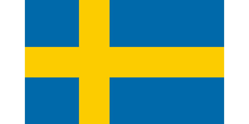 Sweden National Vector Flag