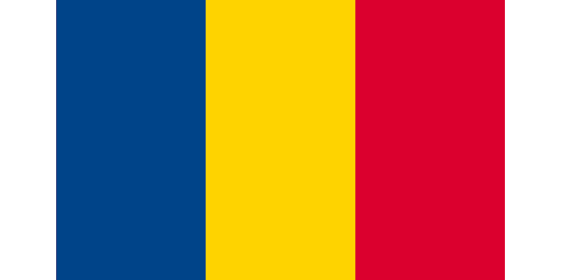 Romania National Vector Flag
