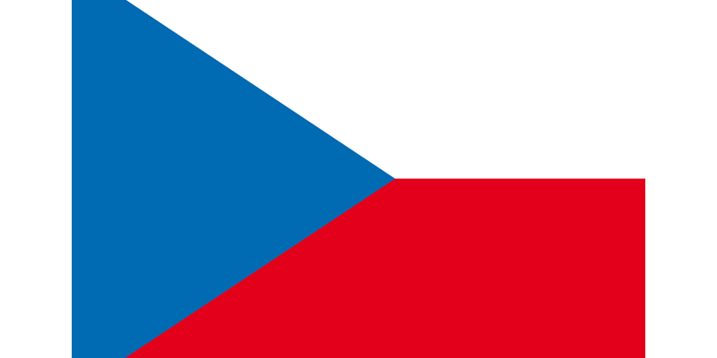 Czech Republic National Vector Flag