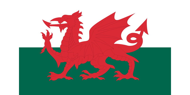 Wales National Vector Flag
