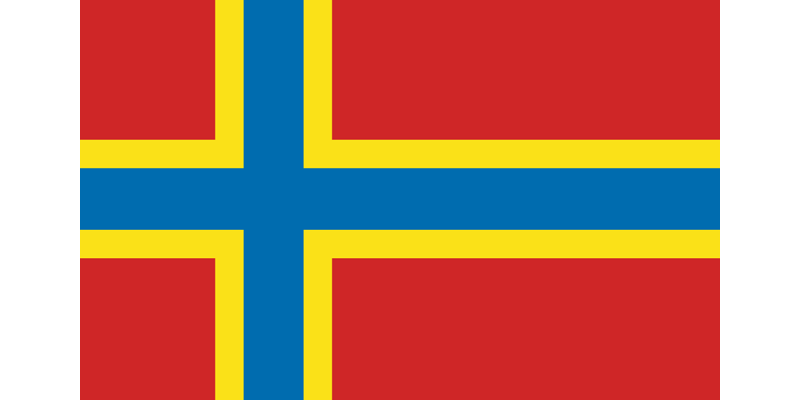 Orkney Islands National Vector Flag