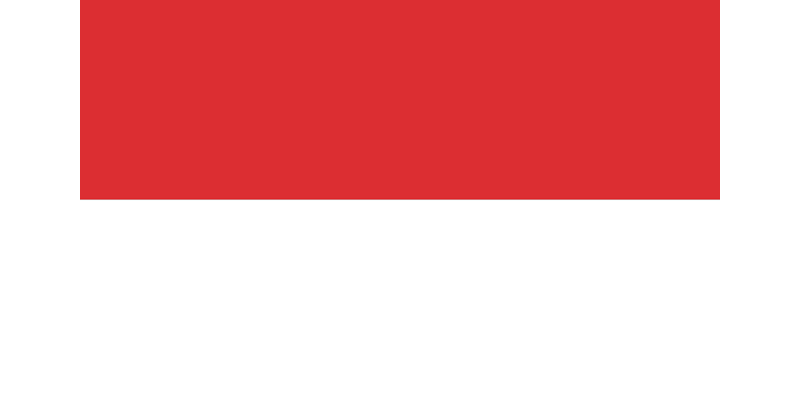 Monaco National Vector Flag