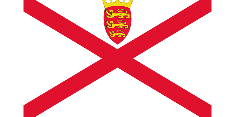 Jersey National Vector Flag