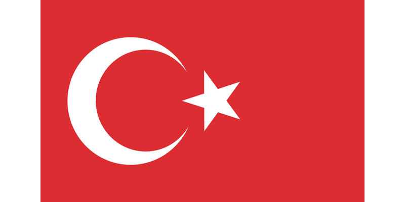 Turkey National Vector Flag
