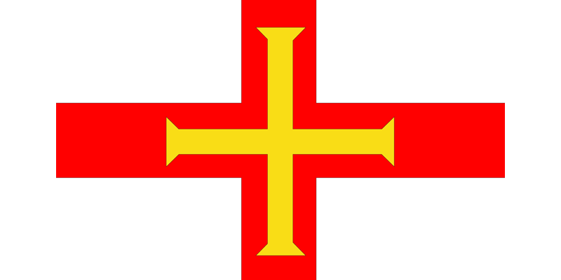 Guernsey National Vector Flag