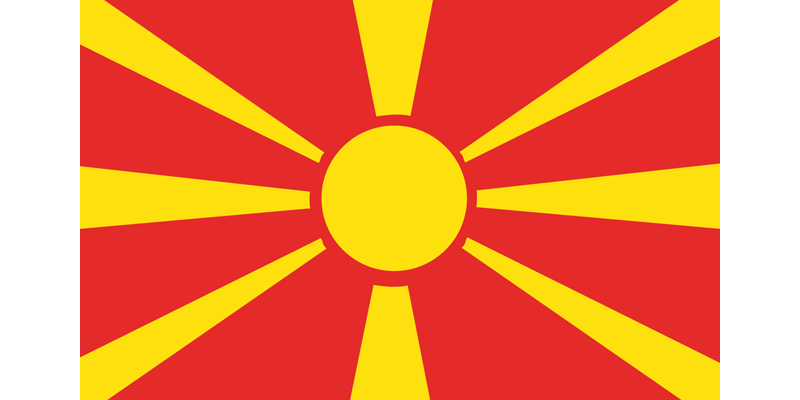 Macedonia National Vector Flag