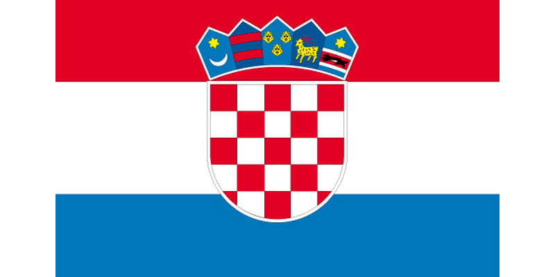 Croatia National Vector Flag