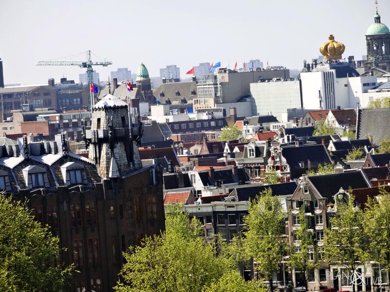 Ausblick von der Bibliothek in Amsterdam, Niederlande - © Planätive