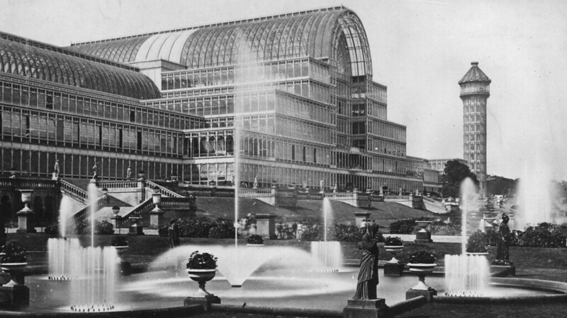 der ehrwürdige Crystal Palace in London - (c) Bild von wrightarchive auf flickr - https://www.flickr.com/photos/wrightarchive/