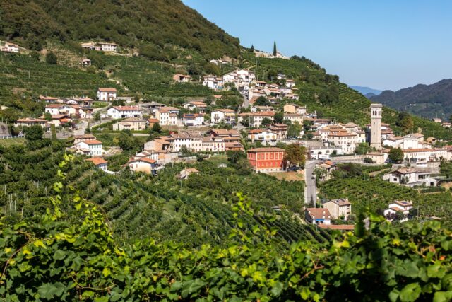 Venetien, bekannt für Prosecco, bietet spritzige Weine und zeichnet sich durch Weinvielfalt und Tradition aus. (Bild: wjarek/Adobe Stock)