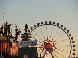 Die Wiesn am Oktoberfest München