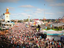 Besucherrekord auf der Wiesn am Oktoberfest München