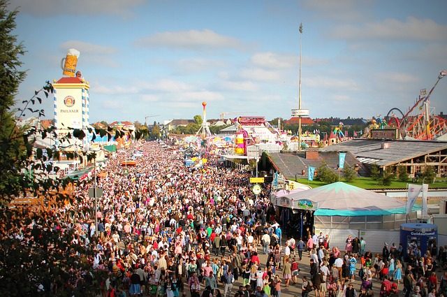 Besucherrekord auf der Wiesn am Oktoberfest München