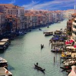 Sightseeing Citymap with attractions of Venice, Italy - free download