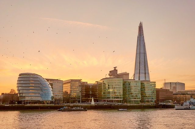 Skyline London mit The ShardSkyline London mit The Shard