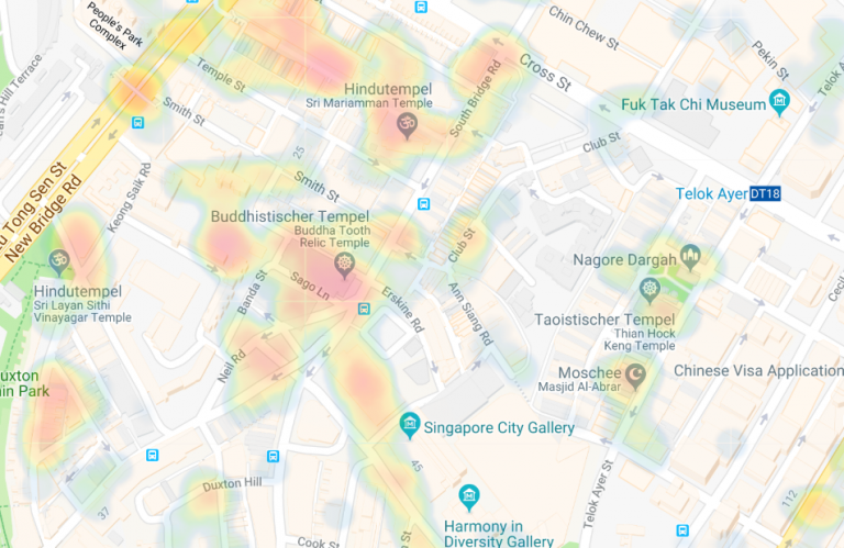 Heat Maps auf Kayak für deinen nächsten Urlaub erstellen