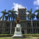 Die Statue von Hawaiis König Kamehameha, bekannt aus der Serie Hawaii Five-O, Bild von Akiko_Y-Pixabay