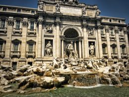 Trevi Brunnen in Rom