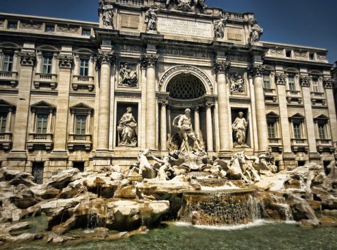 Trevi Brunnen in Rom