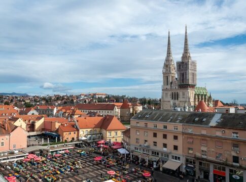 GratisStadtpläne mit Sehenswürdigkeiten von Zagreb auf planative.net - (c) Bild von Marko Tomic auf Pixabay